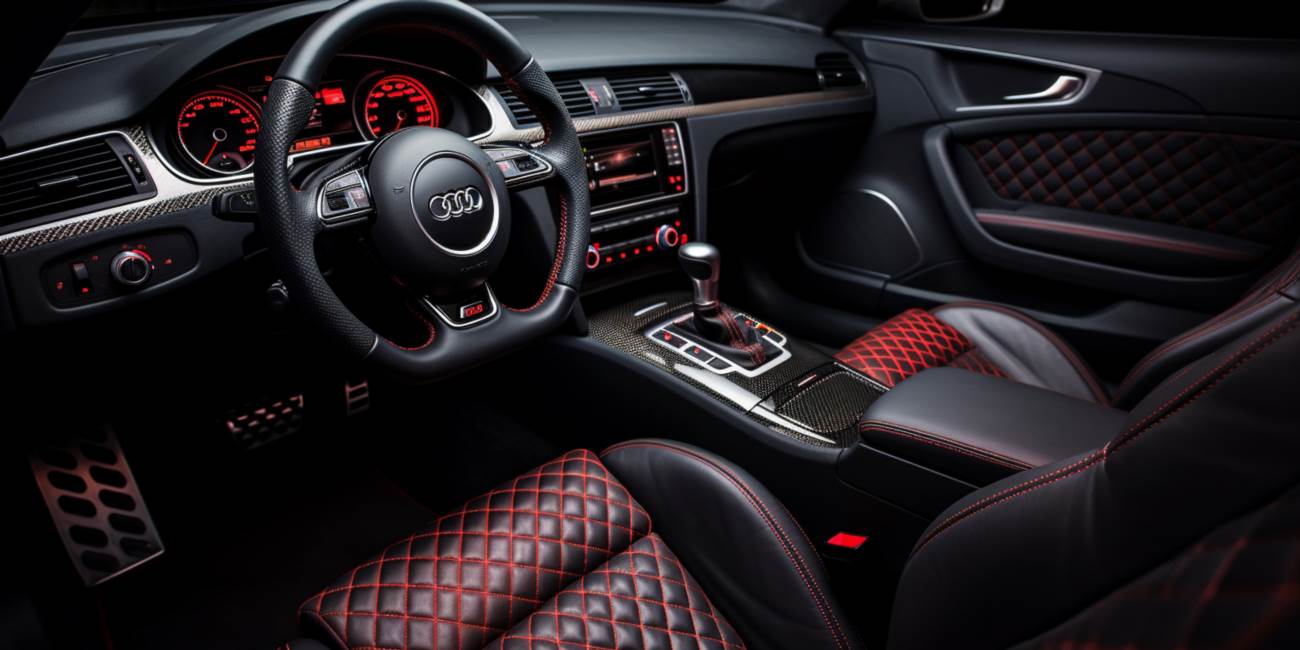 Audi a4 b7 tuning wnętrza